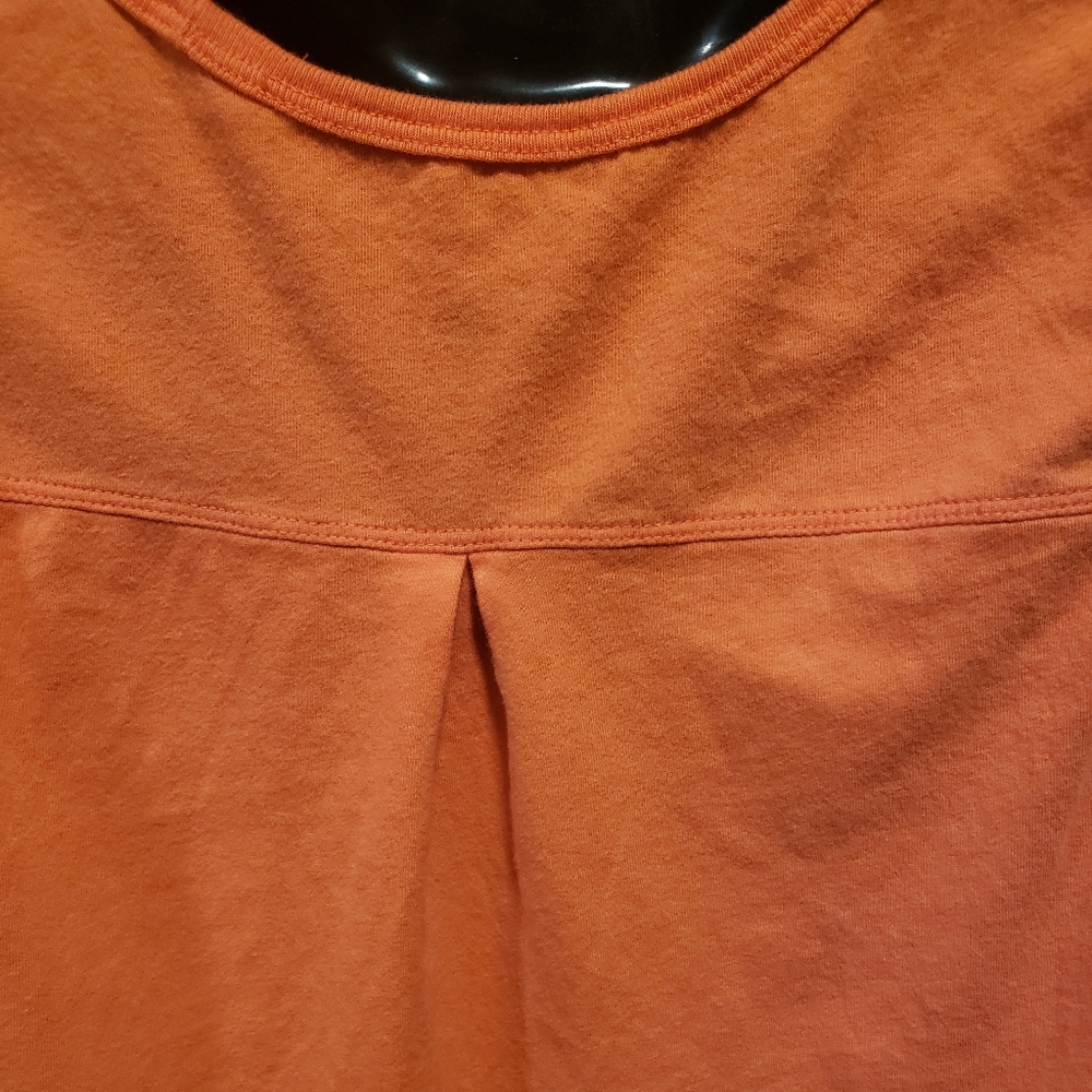 The North Face Orange Tank Top with White Logo - Picture 9 of 10
